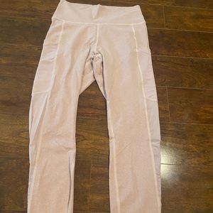 Pink Fabletics leggings. Size small